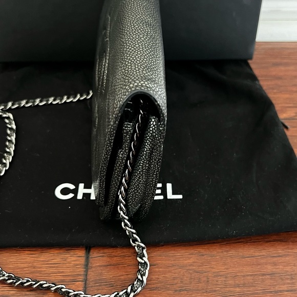 Chanel Caviar CC Timeless Metallic Bronze WOC - Picture 4 of 10